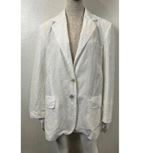ERIKA CAVALLINI OVERSIZED FLOCKED JACKET